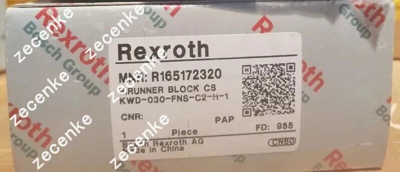 REXROTH R165172320 Slider: Precision Linear Motion Control Component