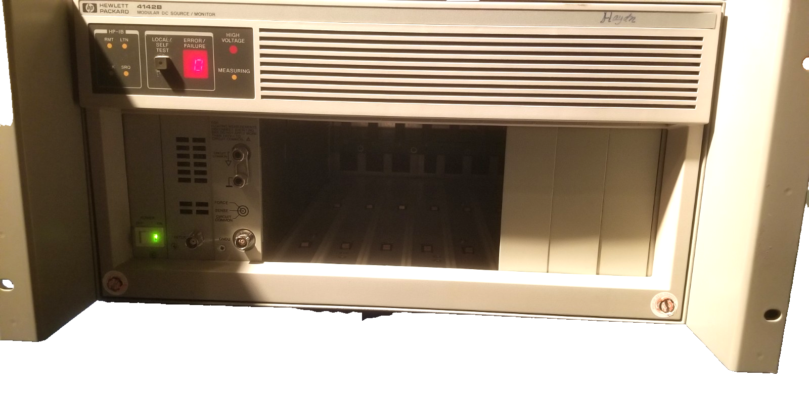 HP 4142B Modular DC Source / Monitor