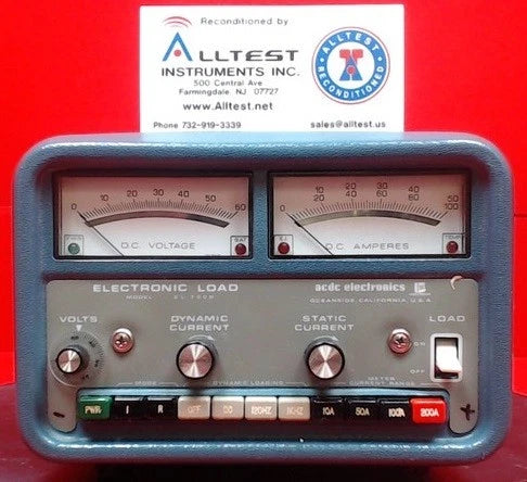 AC/DC Electronics EL750B Electronic Load 105-125V, 750W Max, 1.8VDC
