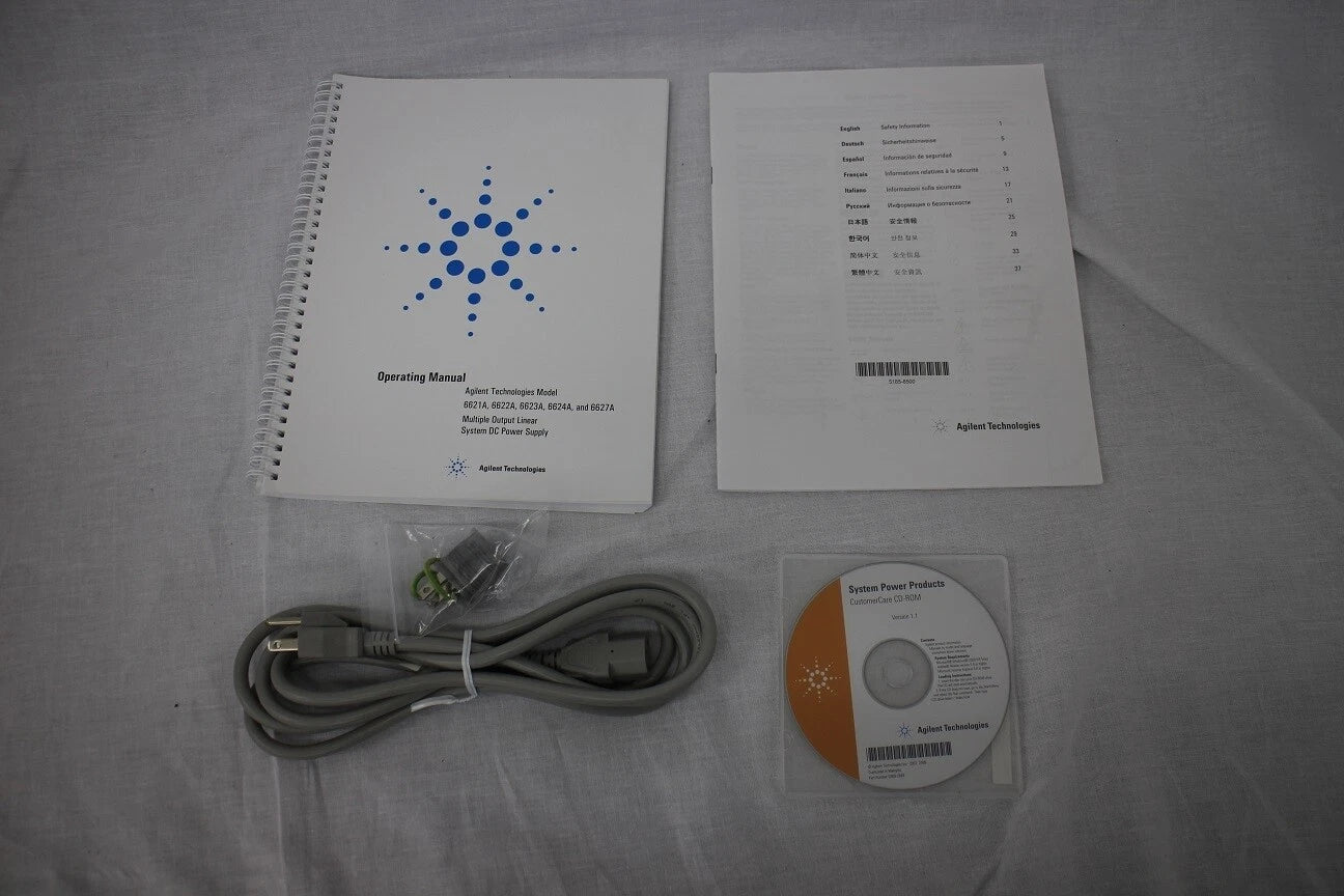 Agilent 6627A 0-50V 2A 4ch System DC Power Supply
