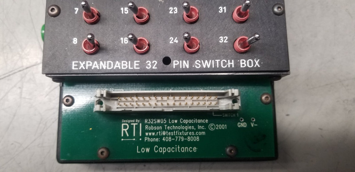 Signal Breakout Box IDC to Banana Jacks 32 Pin Low Capacitance by Robson