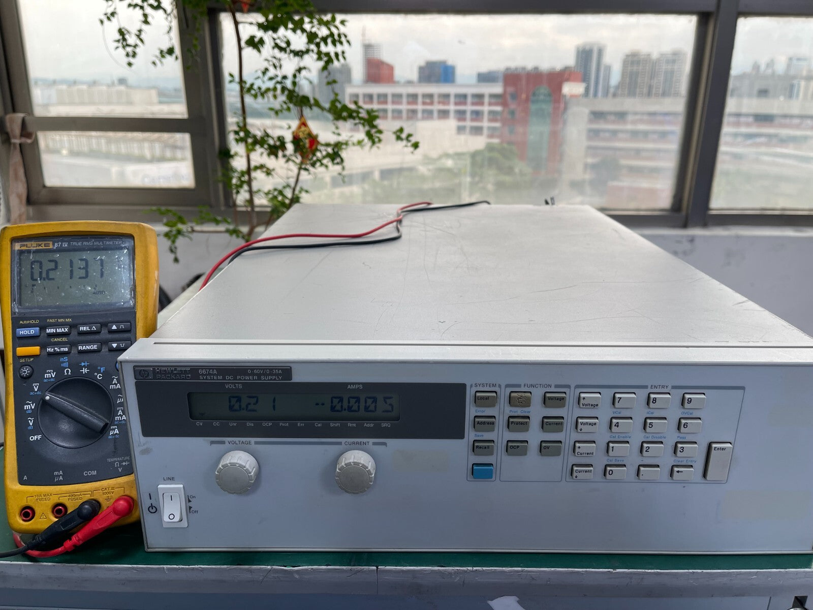 HP Agilent 6674A System DC Power Supply 2000W, 60V, 35A _1281 - XG eqpt