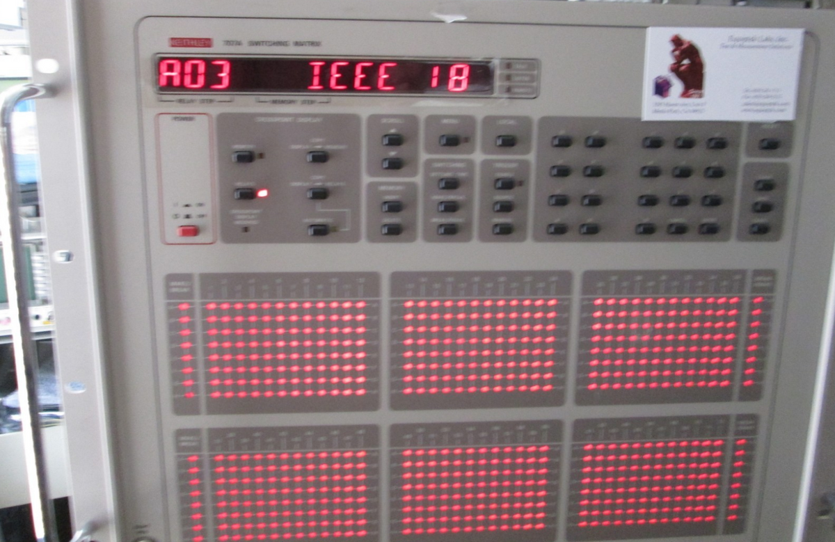 Keithley 707A Switching Matrix Mainframe