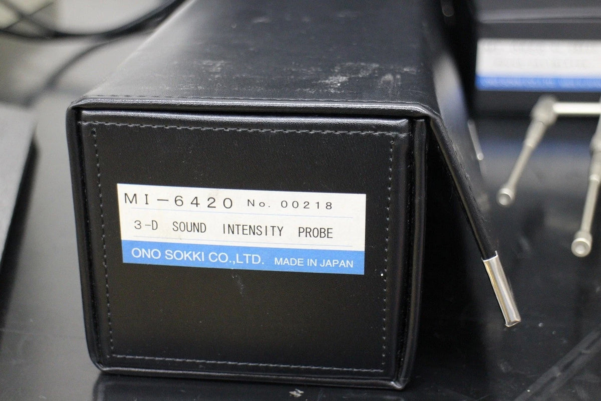 ONO MI6420 Sound intensity 3D measurement system