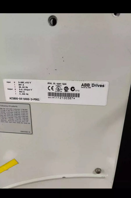 ACS800-04-0400-3+P901 Industrial Drive - Advanced Control System