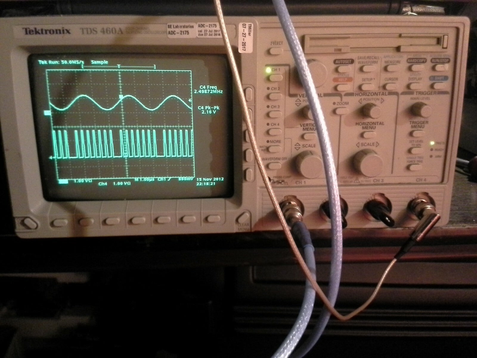 Arbitrary Waveform Generator 800 MHz