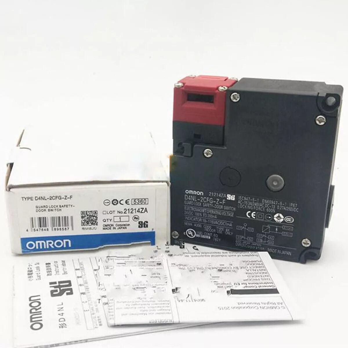 OMRON D4NL-2CFG-Z-F Safety Door Switch - 1PC New Expedited Shipping
