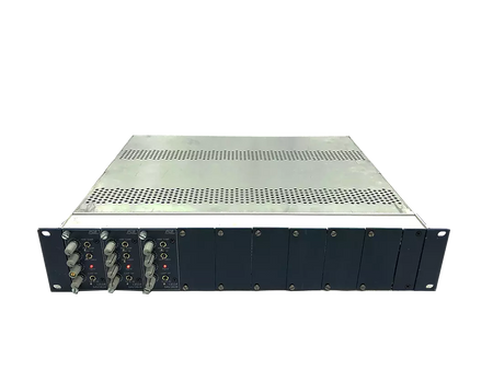 DTL Broadcast 5AV2645 2U 19 Rack Mounting Frame with 3 5AV2628 VDA
