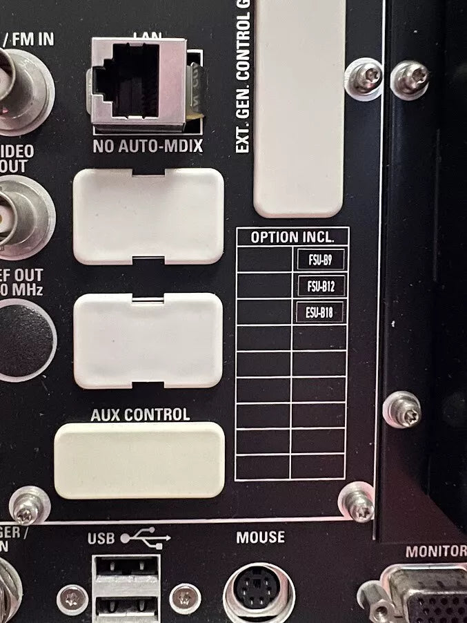 Rohde and Schwarz 40 GHz EMI Test Receiver for B9, B12, B18