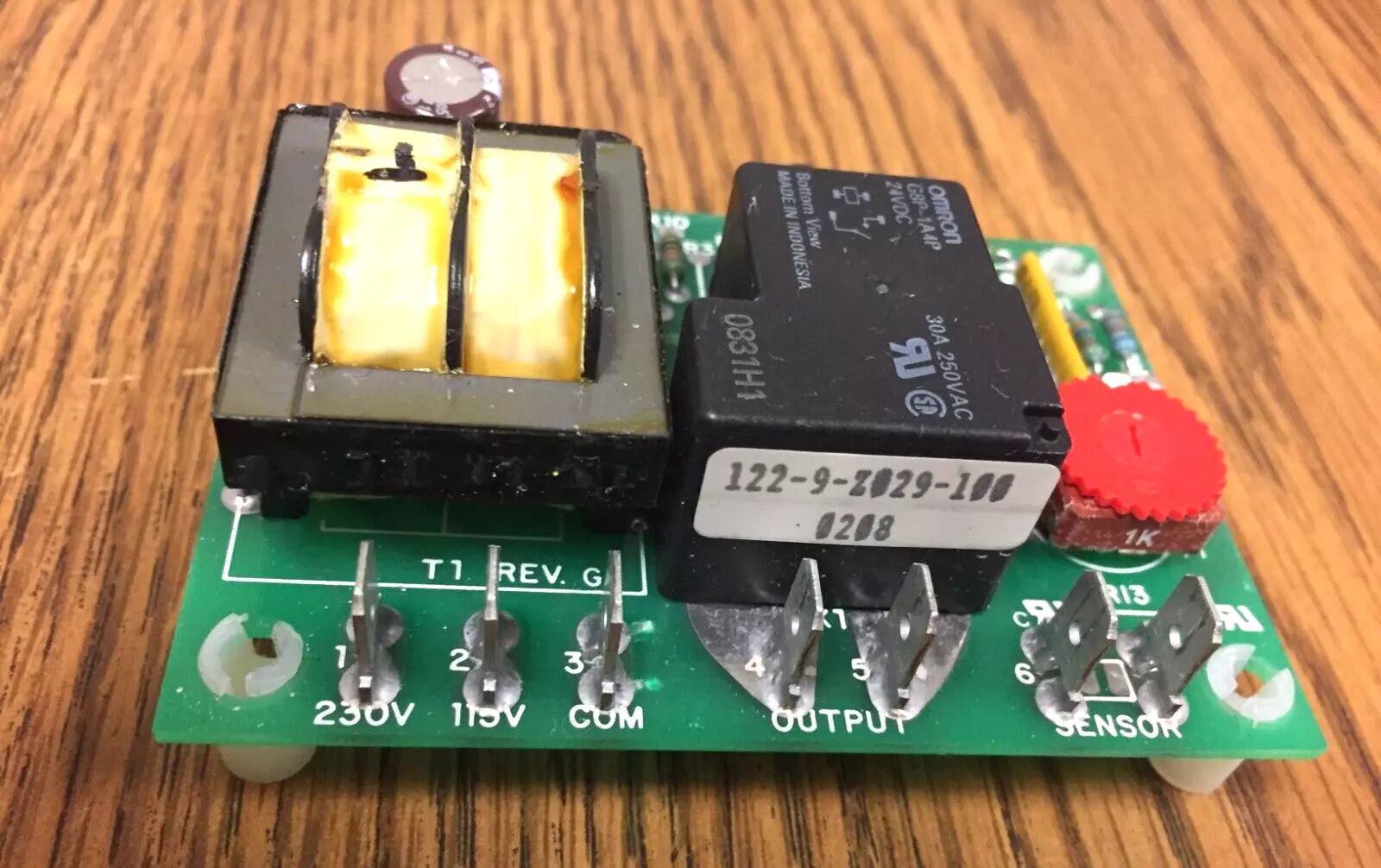 Zytron 10-1074 Rev G PCB Circuit Board