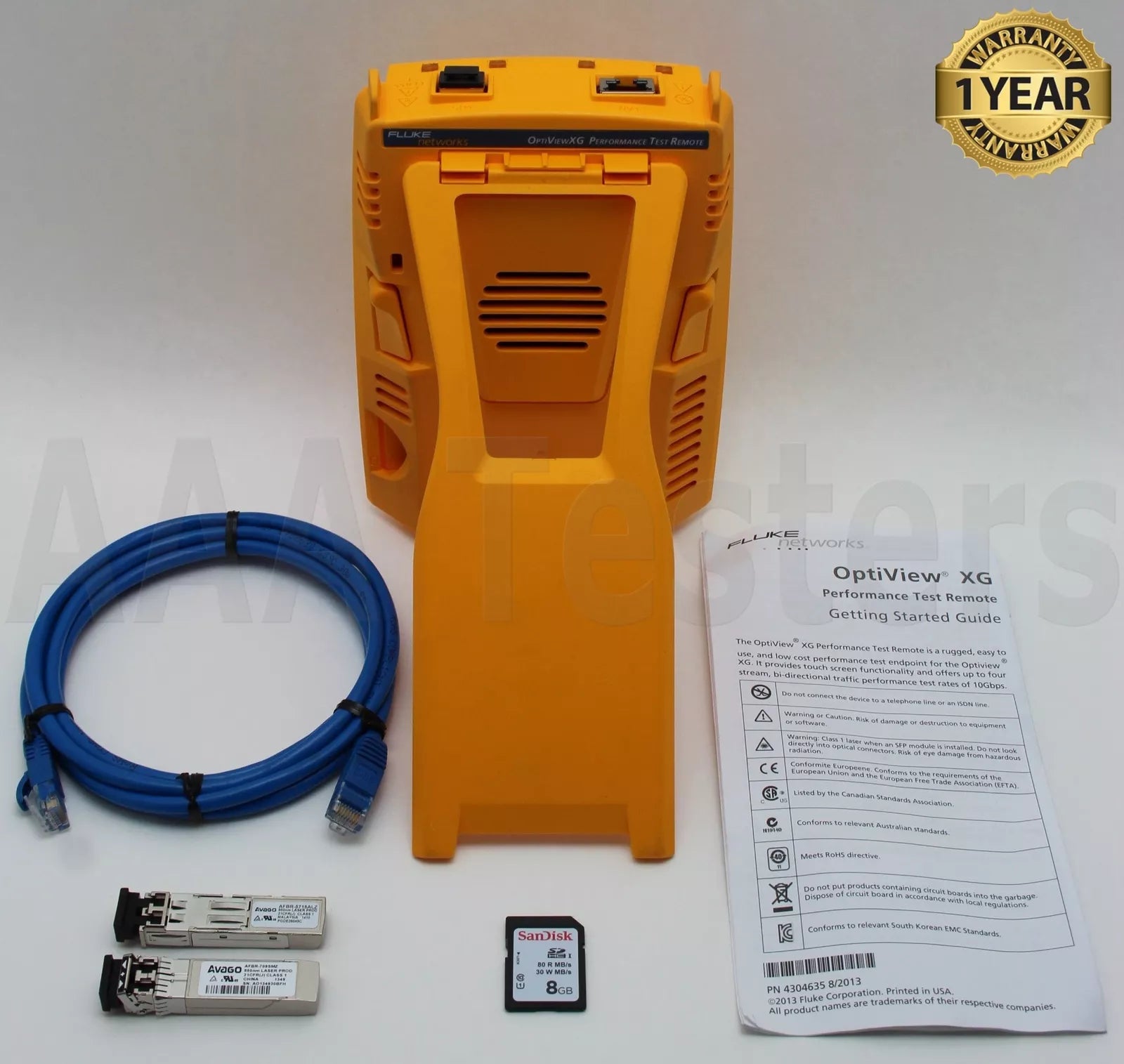 Fluke Networks OPVXG-PTR OptiView XG Versiv Performance Test Remote Module - XG eqpt