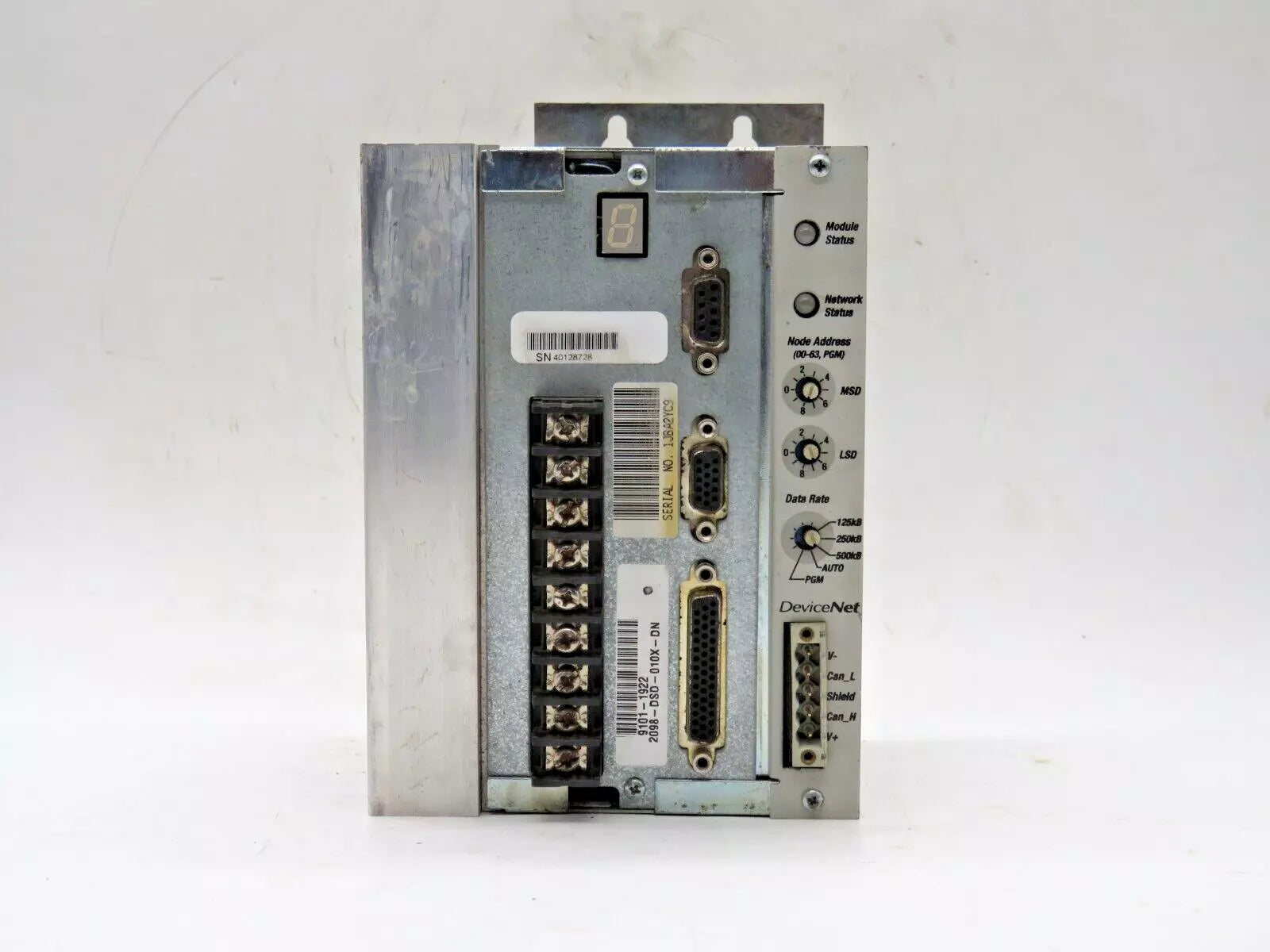 Allen-Bradley 2098-DSD-010X-DN 9101-1922 Servo Drive Ultra 3000 Digital Ser B