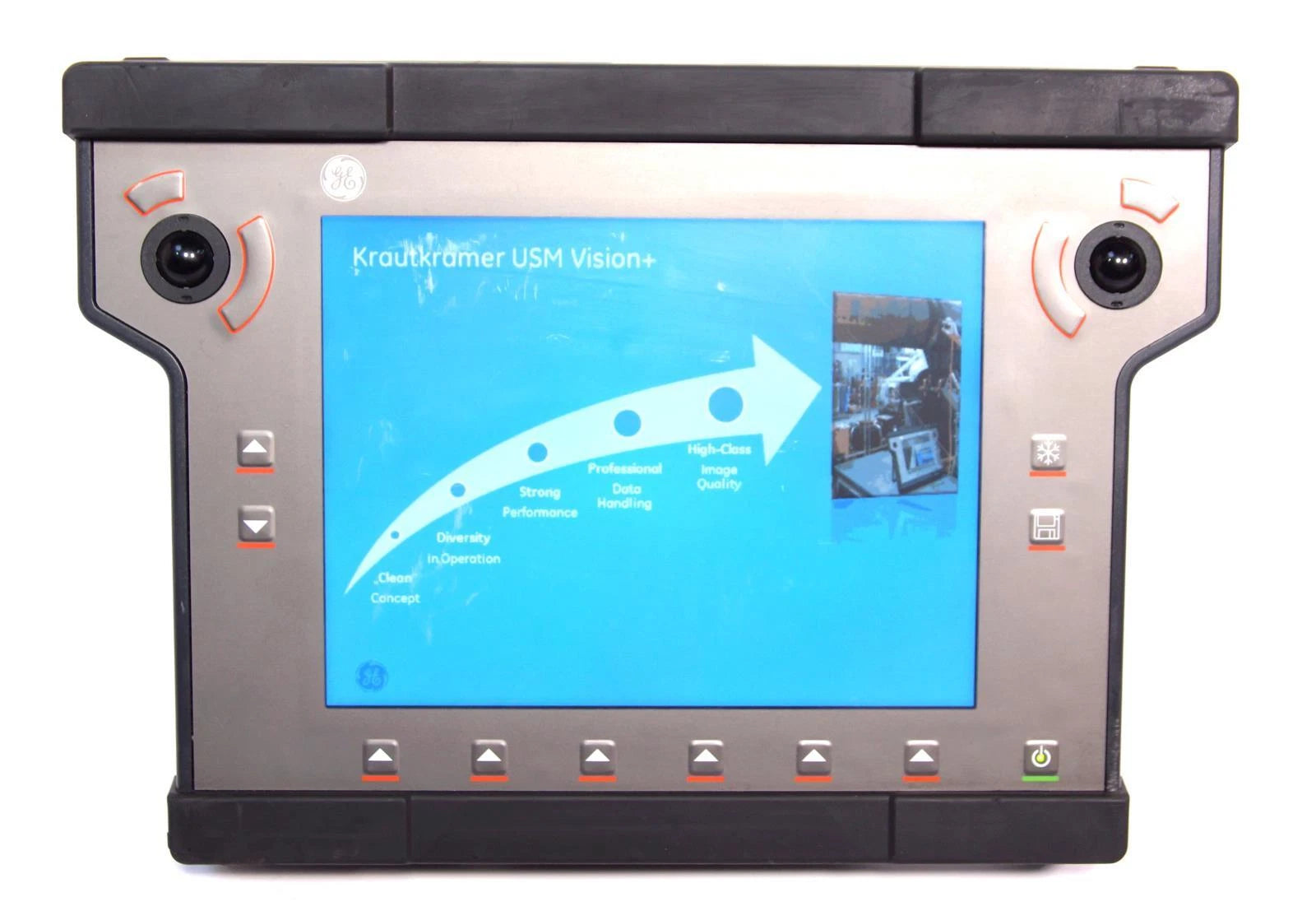 GE Krautkramer USM Vision+ Phased Array Flaw Detector