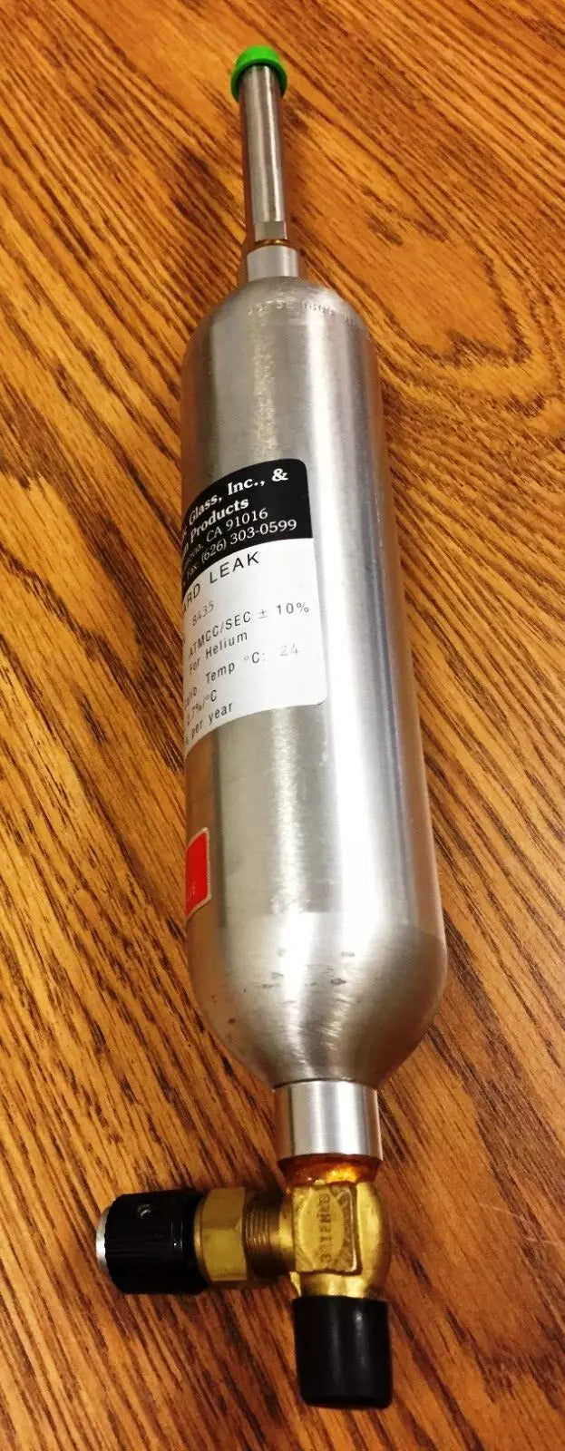 Wilson Scientific PM-5 Helium Leak Standard 6.23 x 10⁻7 Leak Rate
