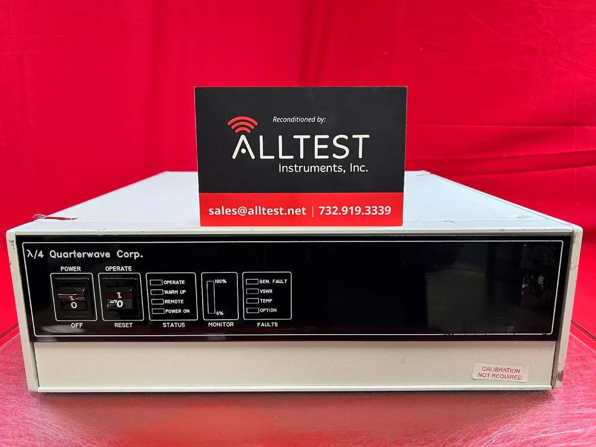 QuarterWave 94700-G60J18 Medium Power Pulsed Microwave Amplifier