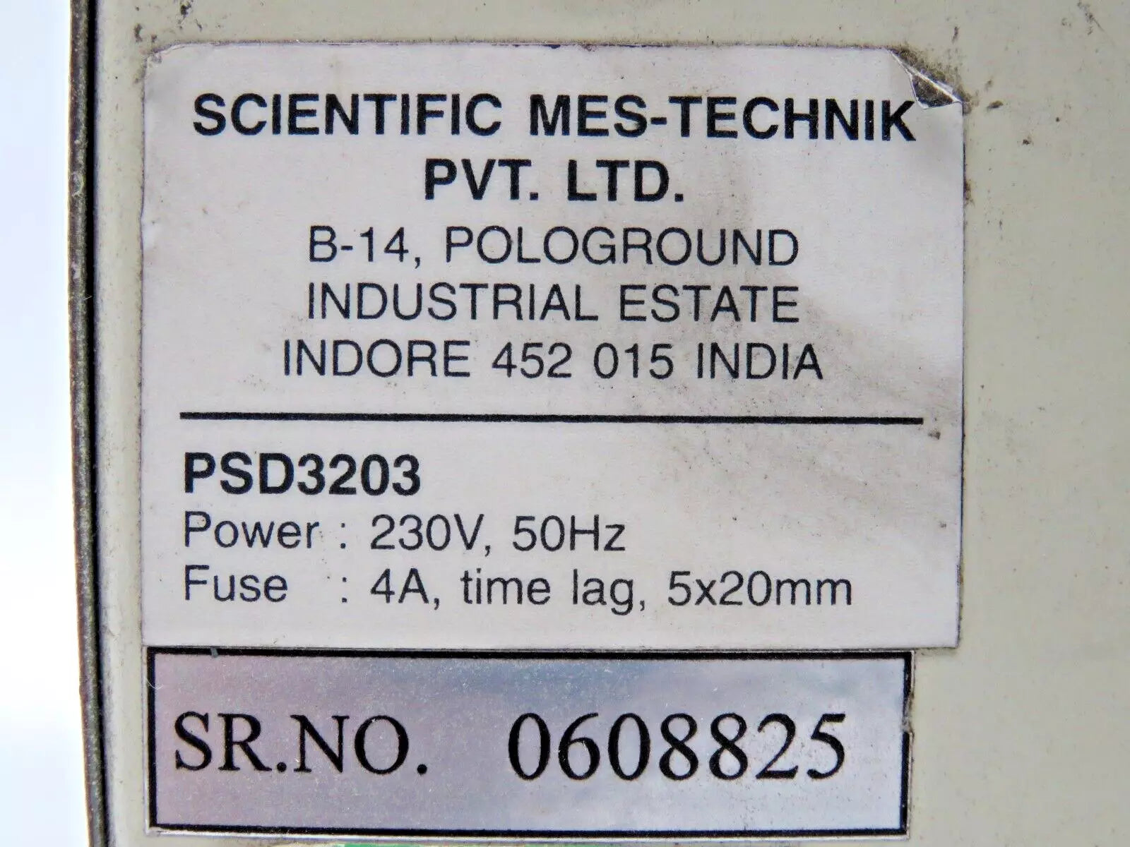 Scientific Mes-Technik 0608825 Dual Power Supply PSD3203 30V 3A