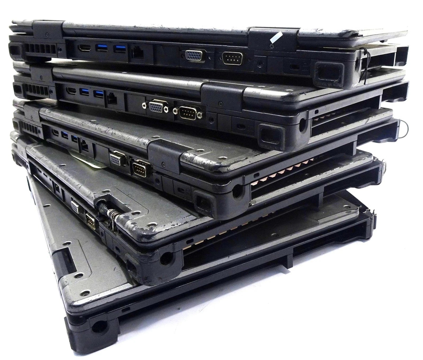 Lot 5 Getac S410 Core i5-6300U 2.40GHz No RAM No HD Laptops