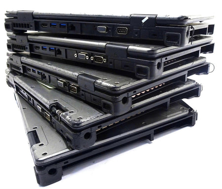 Lot 5 Getac S410 Core i5-6300U 2.40GHz No RAM No HD Laptops