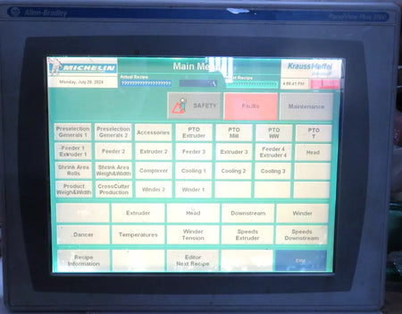 Allen Bradley 2711P-RDT15C PanelView Plus 1500 Color Display