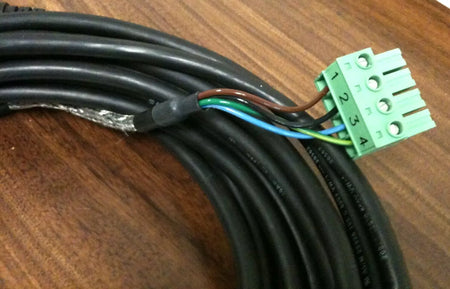 Allen-Bradley 2090-XXNPMP-16S12 Servo Motor Cable 12M