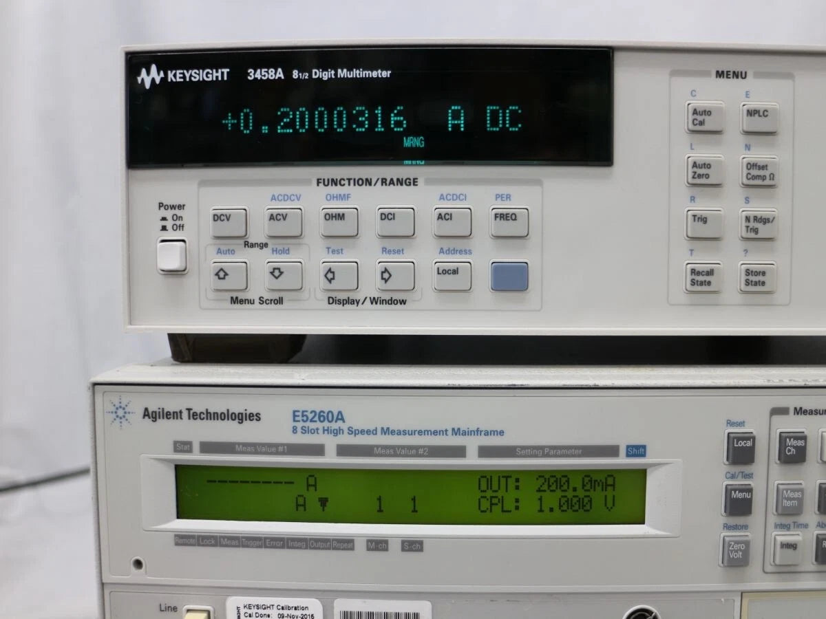 Agilent E5260A E5291A*8 IV Analyzer 8-Slot Mainframe Support