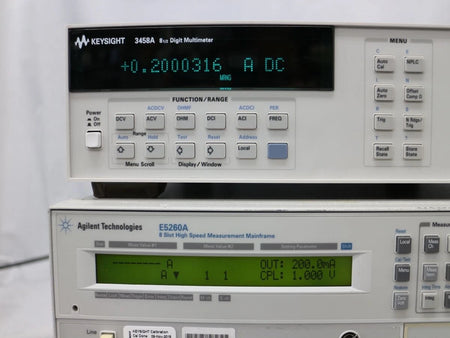 Agilent E5260A E5291A*8 IV Analyzer 8-Slot Mainframe Support