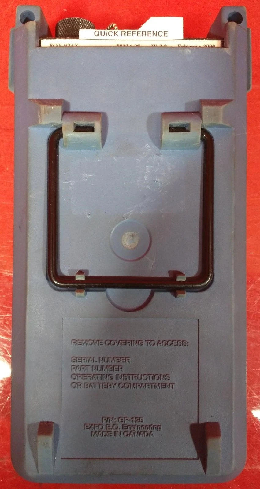 Exfo FOT-92AX Fiber Optic Power Meter S/N 80234-2S