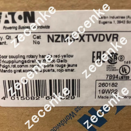Eaton Moeller NZM3-XTVDVR Handle for NZM3 Circuit Breakers