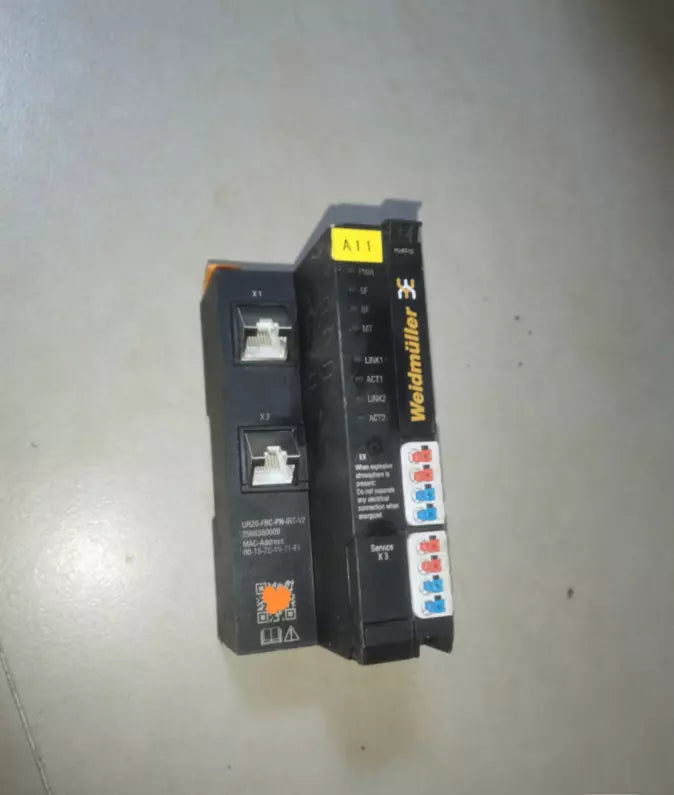 1 PC USED Weidmuller Module UR20-FBC-PN-IRT-V2 By DHL OR FedEx#B522 CL