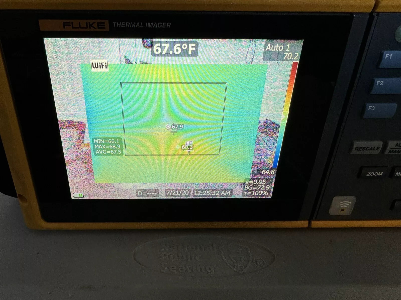 FLUKE FLK-TIX501 60Hz Infrared Camera Color LCD - Next Day Shipping