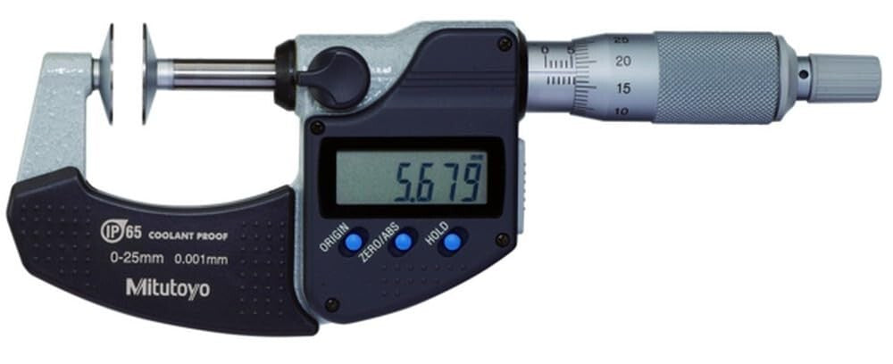 Mitutoyo GMA-25MX Disc Micrometer 0-25mm IP65