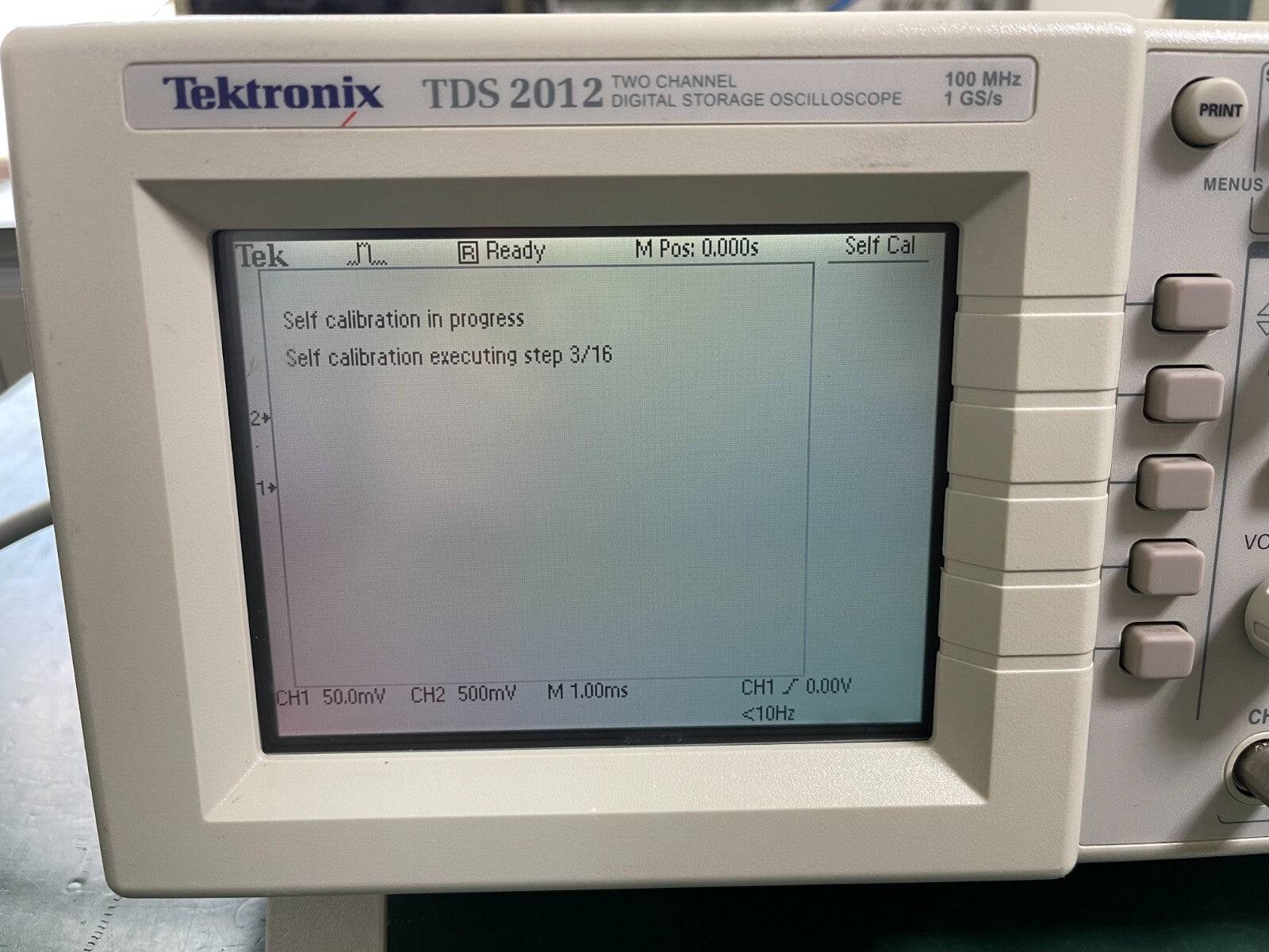Tektronix TDS2012 Two channel Digital Storage Oscilloscope 100MHz , 1GS/S _50305 - XG eqpt