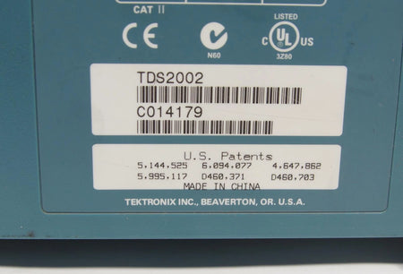 Tektronix TDS 2002 2CH 60MHz 1GS/s Digital Storage Oscilloscope