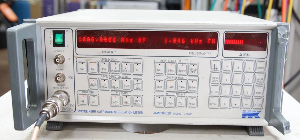 Wayne Kerr AMM20002Q 150kHz - 2.4GHz Automatic Modulation Meter