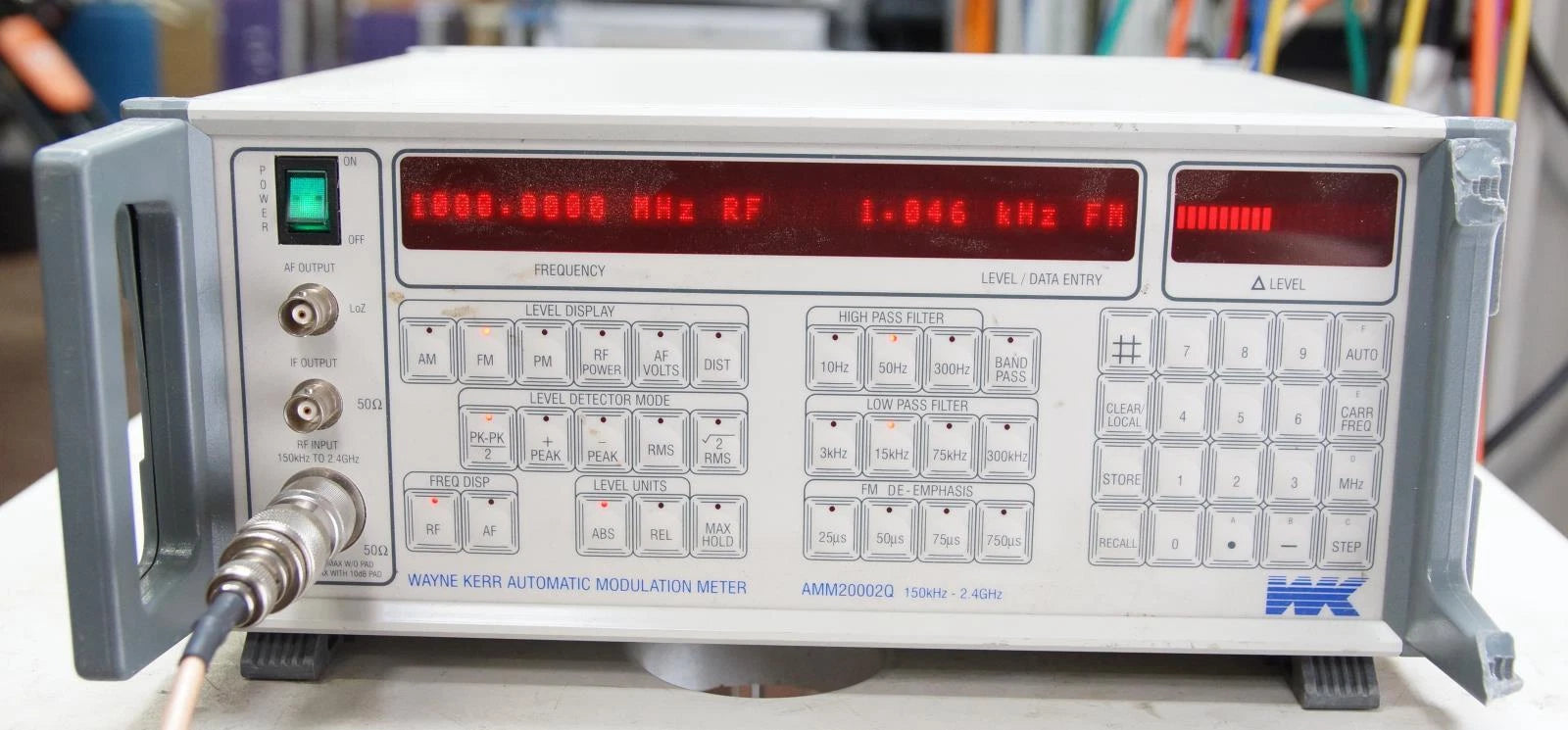 Wayne Kerr AMM20002Q 150kHz - 2.4GHz Automatic Modulation Meter