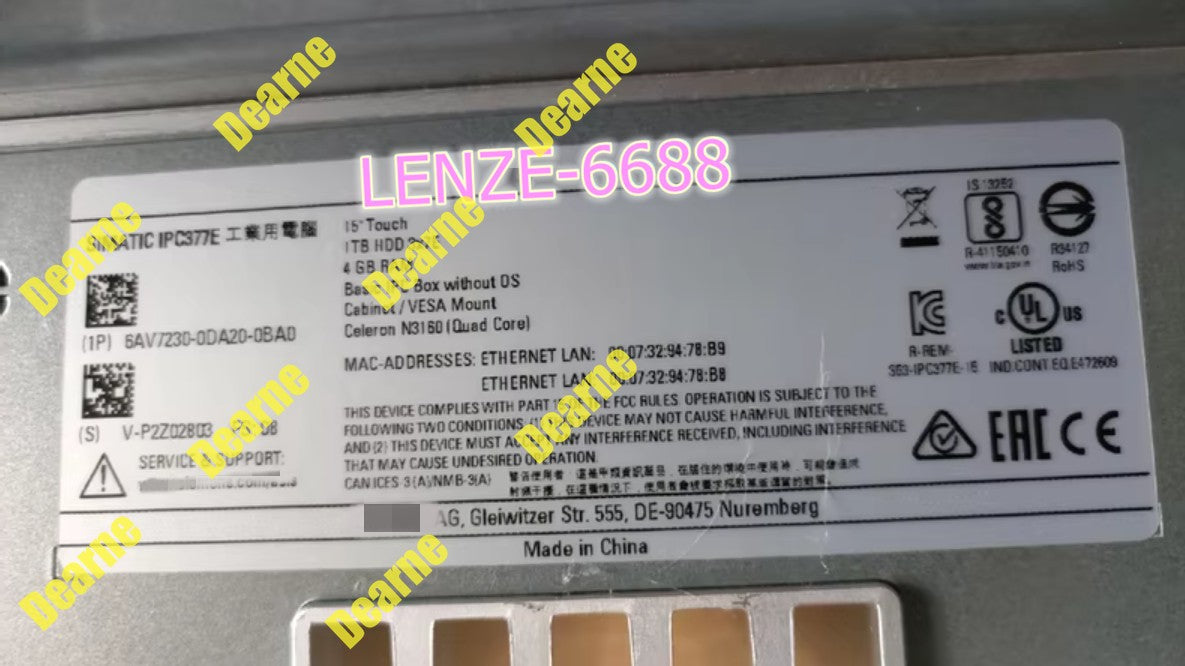 6AV7230-0DA20-0BA0 Used
