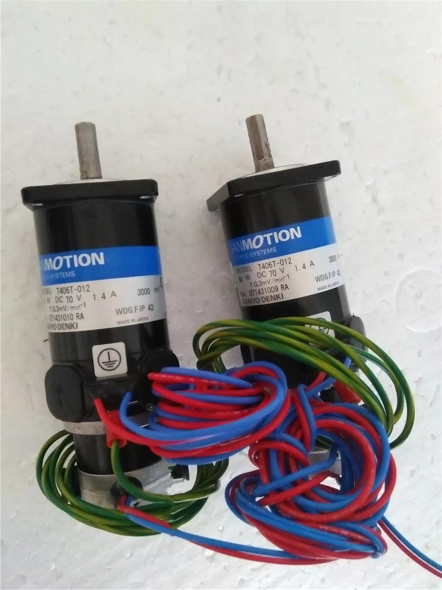 SANYO T406T-012 Servo Motor - New In Box - Expedited Shipping