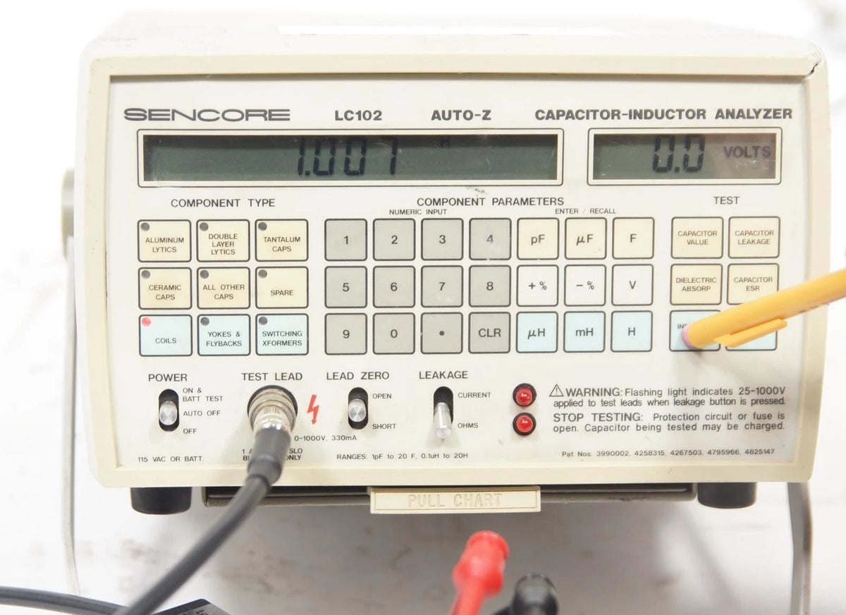 Sencore LC102 Capacitor & Inductor Analyzer