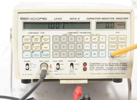 Sencore LC102 Capacitor & Inductor Analyzer