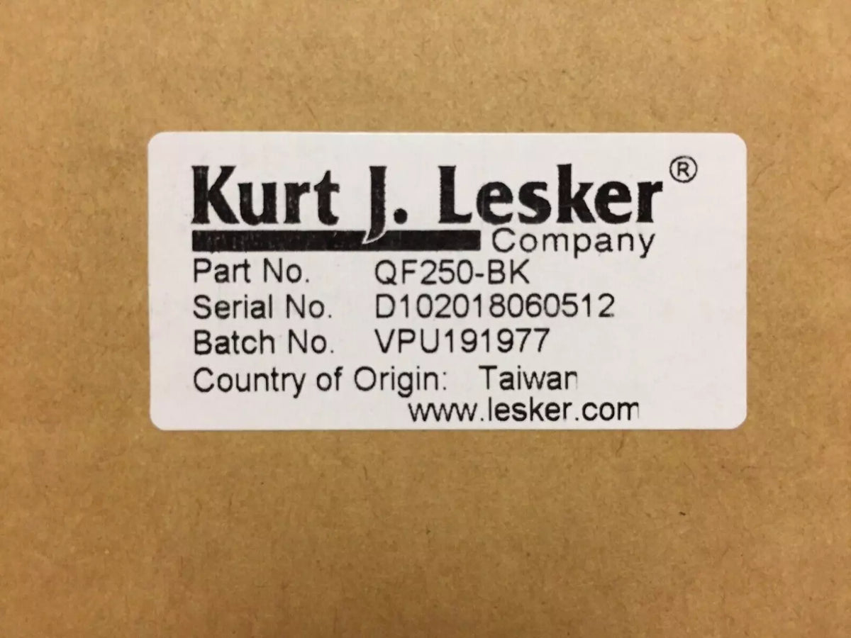 Kurt J. Lesker P/N QF250-BK Flange, ISO, SS, Blank, QF250 K-Style