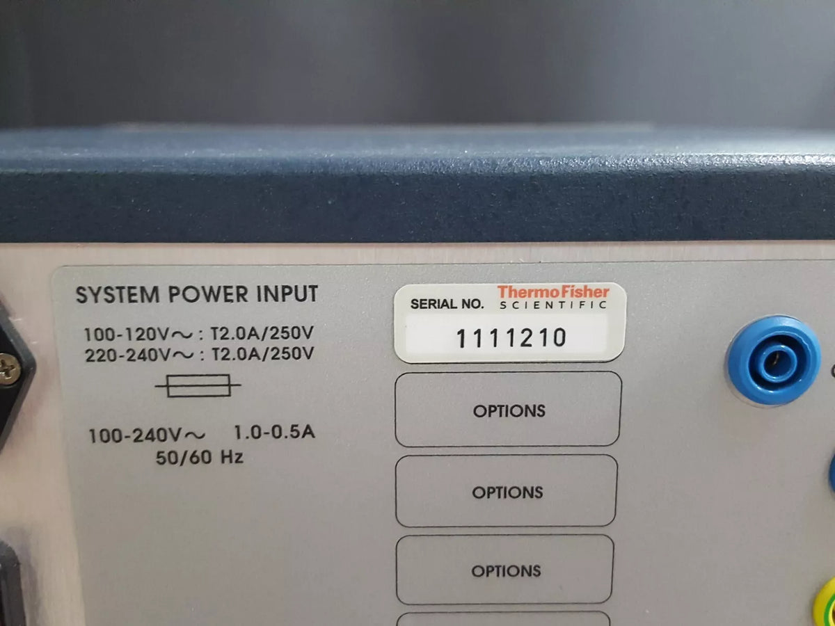 Thermo SCIENTIFIC EMC PRO PLUS EMC Immunity Test System FW v6.106 (1210)