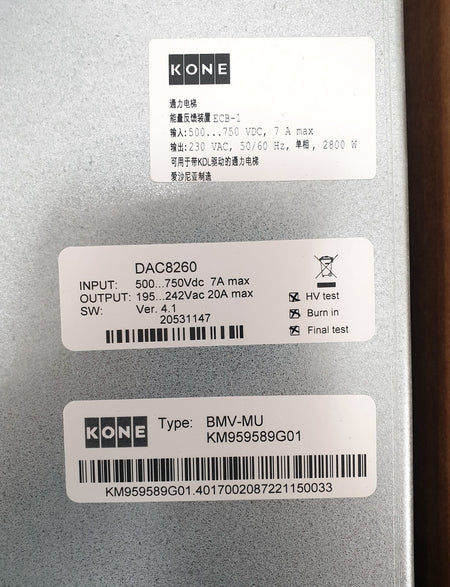 KM959589G01 Energy Feedback Device by Kone
