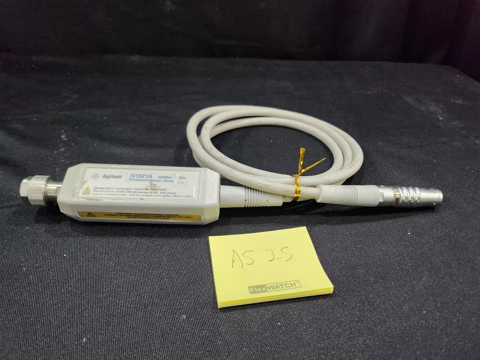 Agilent N1921A P-Series Wideband Power Sensor 50 MHz to 18 GHz AS-IS (0939)