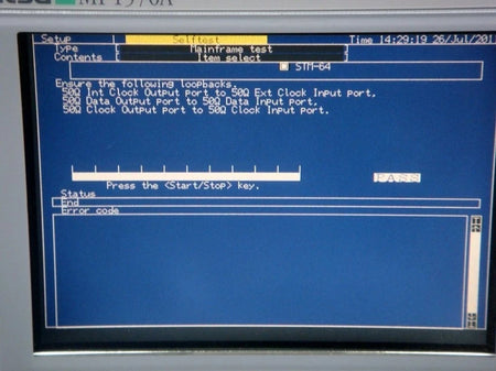 ANRITSU MU150000A /01 For MP1570A 2.5G/10G Unit