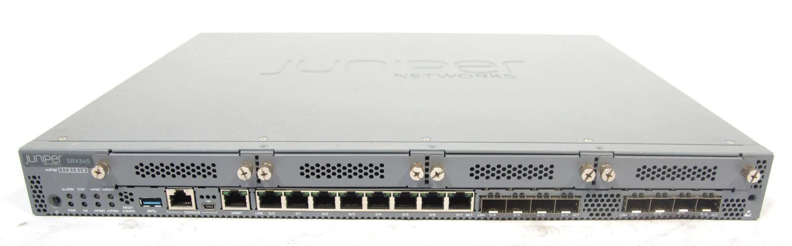 Juniper Networks SRX345 Network Security/ Firewall Appliance 8 Port Gig Ethernet