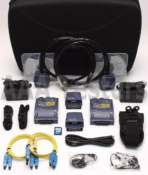 Fluke Networks DTX-1800 w/ DTX-SFM SM Fiber Cat6a 1gHz Cable Analyzer DTX 1800 - XG eqpt