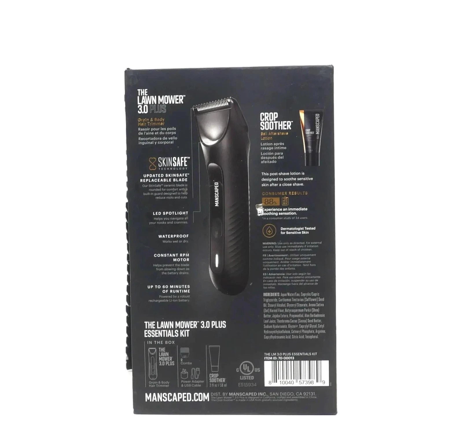 Manscaped The LAWN MOWER 3.0 PLUS ESSENTIALS KIT - Free Shipping