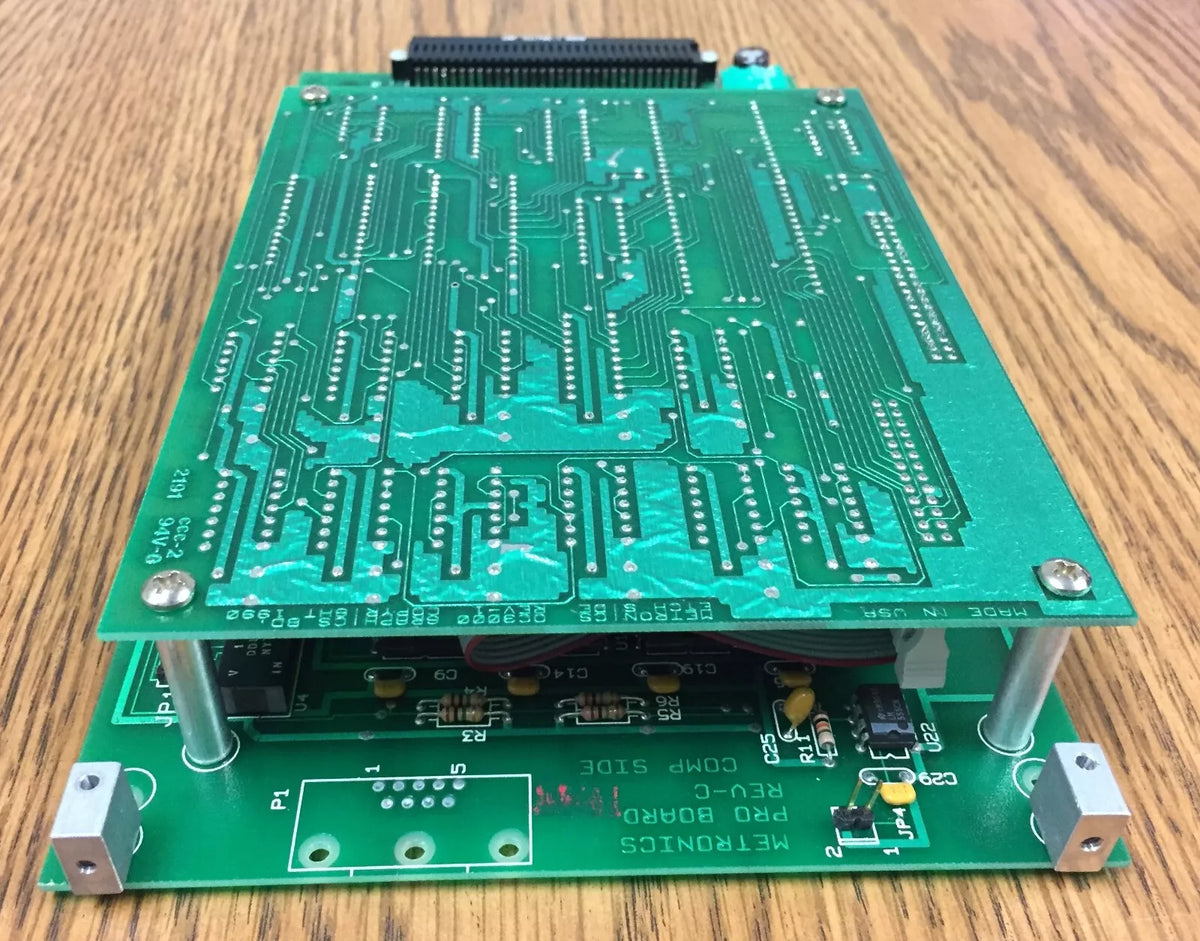Metronics D11254 Rev-C Pro Board with Metronics QC3000 Graphics Card