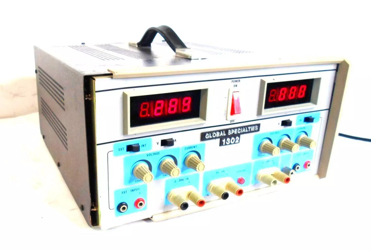 GLOBAL SPECIALTIES 1302 Powerful Dual-Trace Oscilloscope