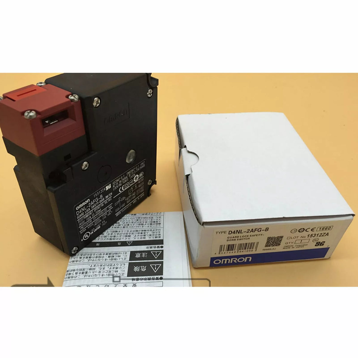 Omron D4NL-2AFG-B Safety Switch - New in Box - XG eqpt